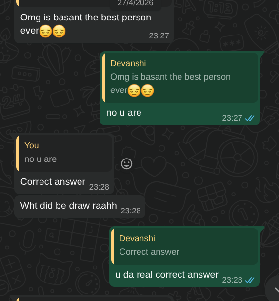 Chat screenshot 2