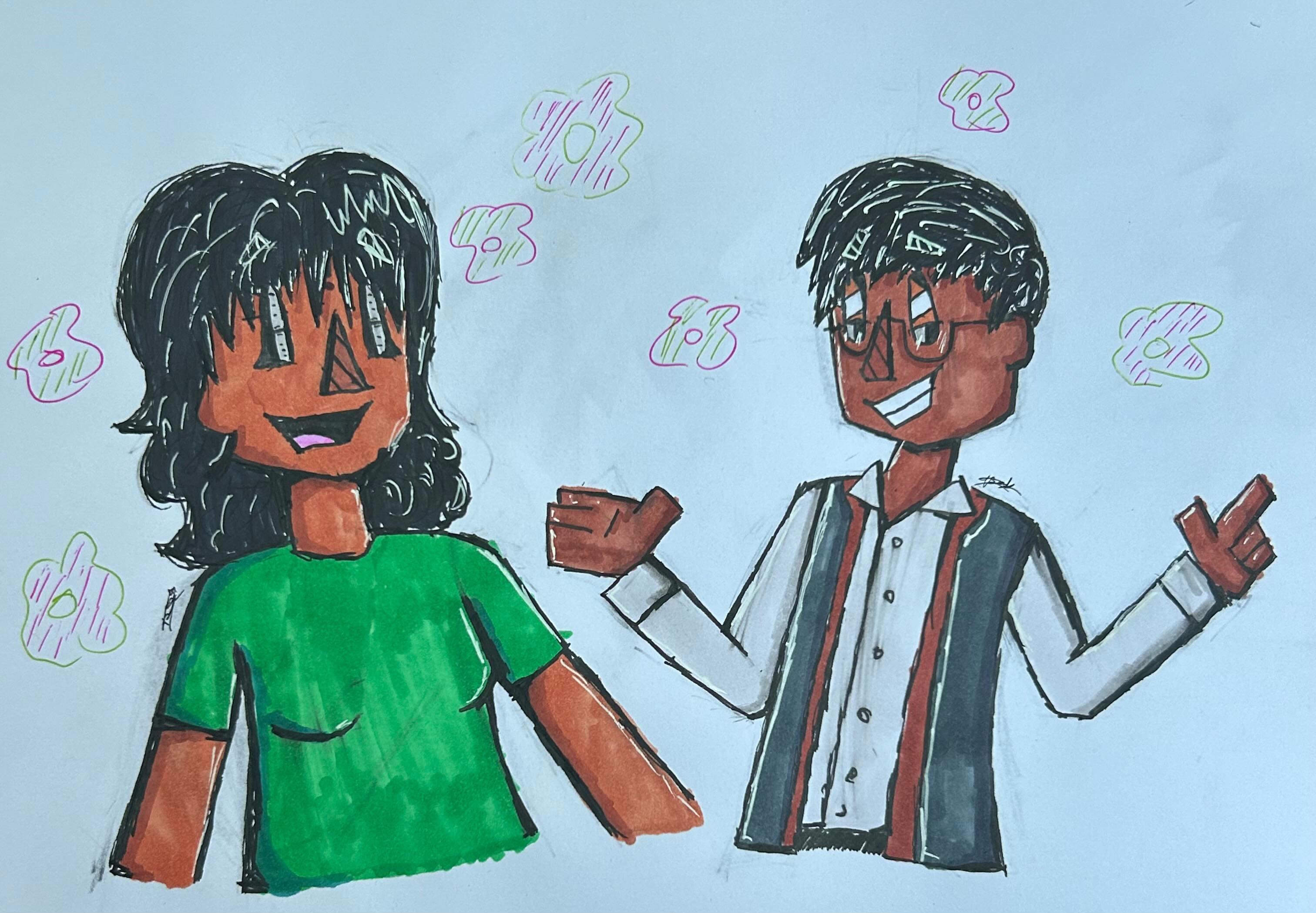 Devanshi smiling